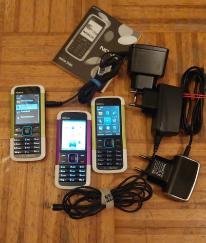 Handy nokia 5000 grün - 3, x